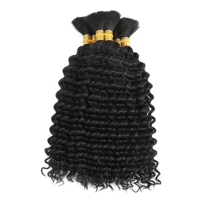 Deep Curly Human Hair Extensions