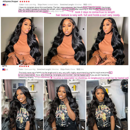 Brazilian Front Human Hair Wigs