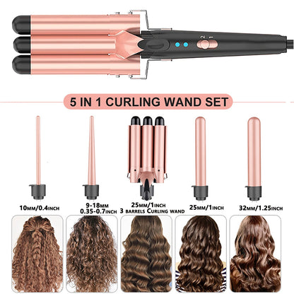 5 in 1 Hair Waver Curling Iron