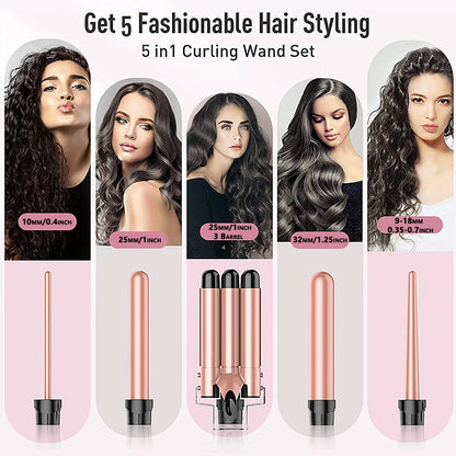 5 in 1 Hair Waver Curling Iron