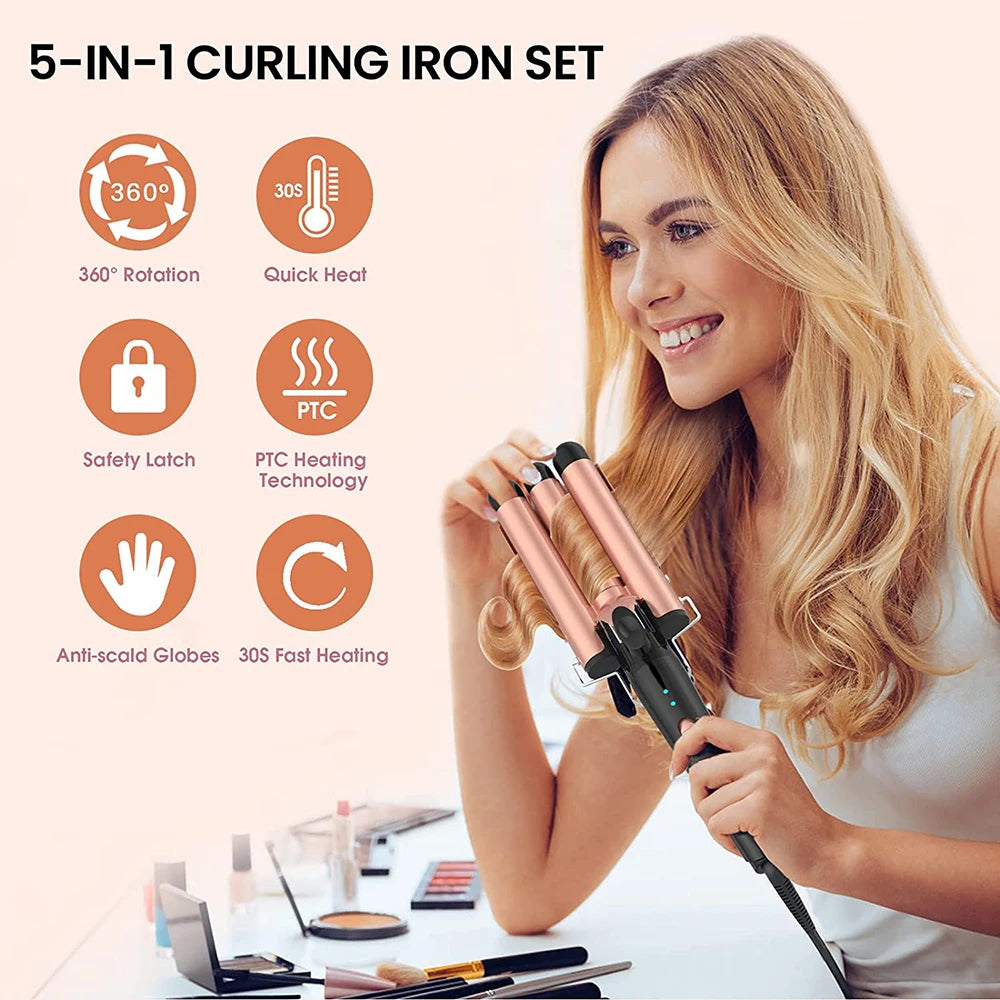 5 in 1 Hair Waver Curling Iron